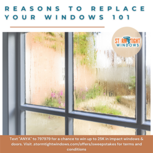 Storm Tight Windows graphic about when its time to replace your windows