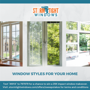 Storm Tight Windows different types of windows